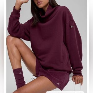 Alo Hazy Mock Neck Pullover